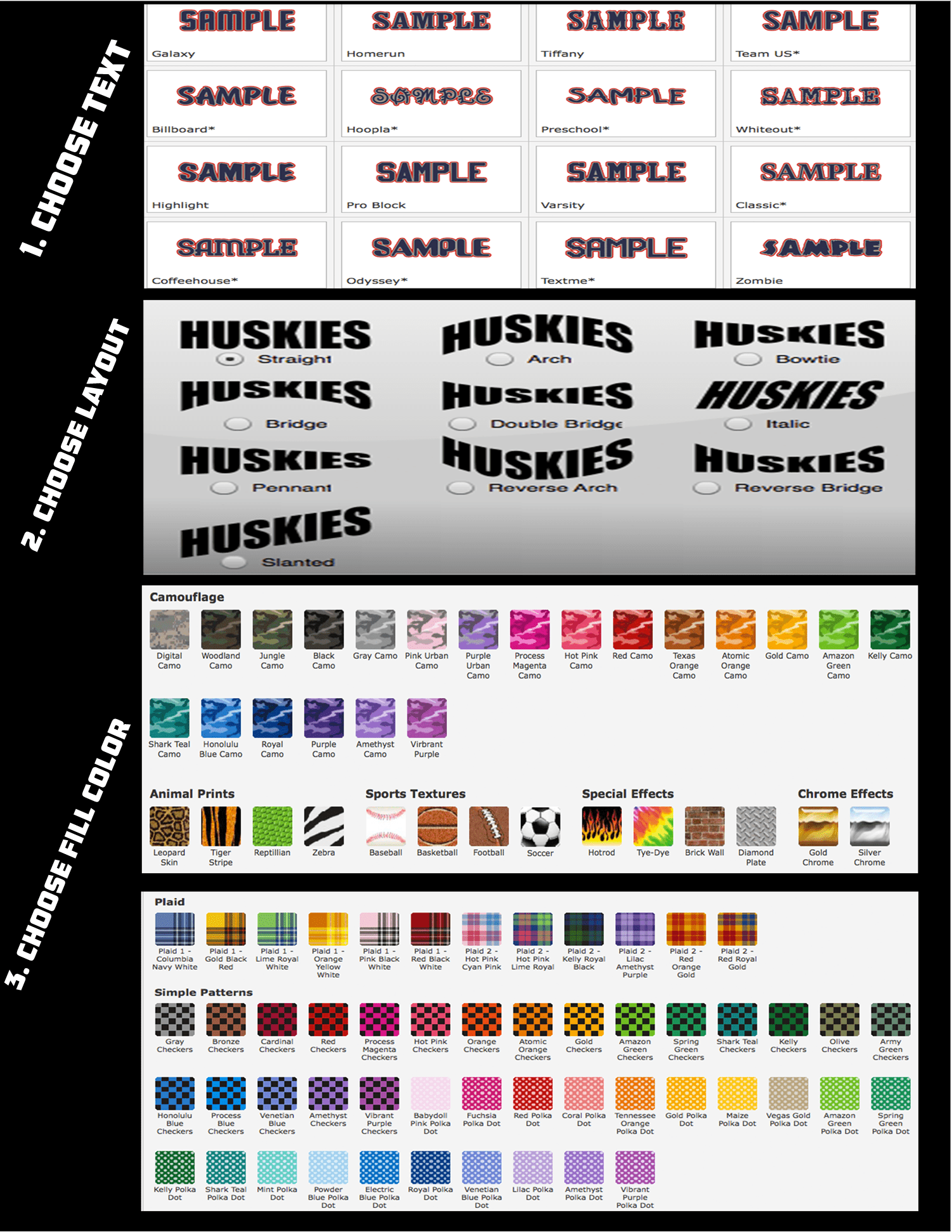 Stand Out with Special Effects (Numbers) Custom TShirts Design T